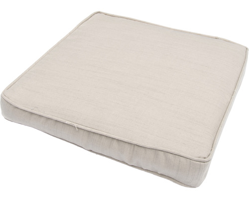 Quadratisches Sitzkissen aus Stoff