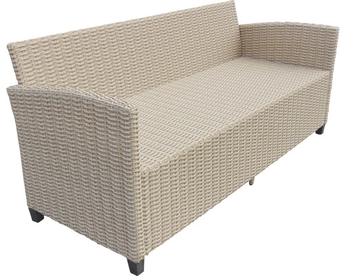 Gartensofa aus Polyrattan für den Außenbereich