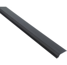 Noppenbahnprofil Kunststoff schwarz 2000 x 25 x 80 mm-thumb-0