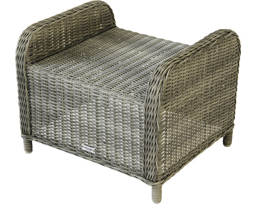 Geflochtenes Haustierbett mit erhöhten Seitenwänden