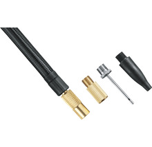 Fahrradpumpe Zubehör mit verschiedenen Ventiladaptern