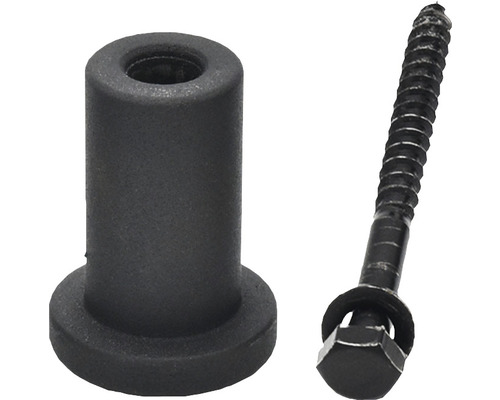 Abstandshalter und Schraube