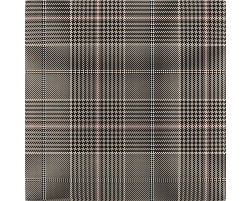 Gemustertes Gewebe mit Hahnentritt und Karos.