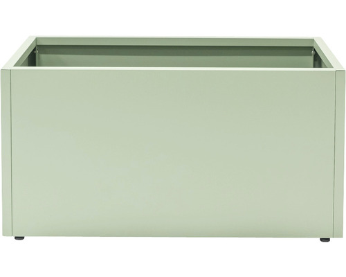 Rechteckiger Pflanzkasten aus Metall