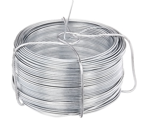 Drahtspule 1200, 1,3 mm/50 m, verzinkt Rolle Bindedraht