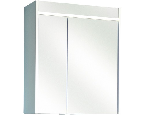 LED-Spiegelschrank Pelipal Treviso I 2-türig 60x70x20 cm weiß