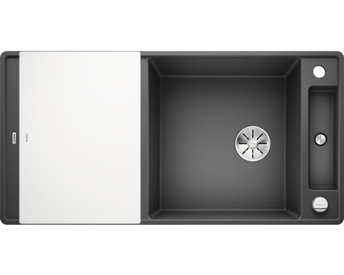 Küchenspüle mit Schneidebrett