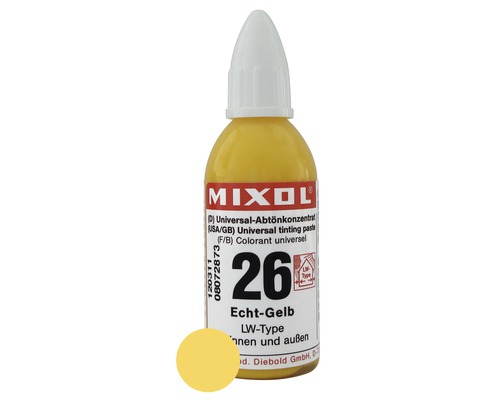 MIXOL® Abtönkonzentrat 26 echtgelb 20 ml