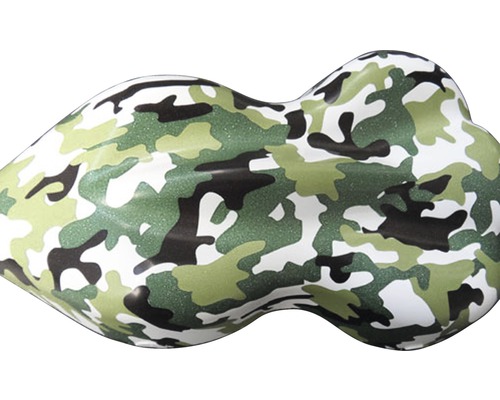 Selbstklebende Folie mit Tarnmuster