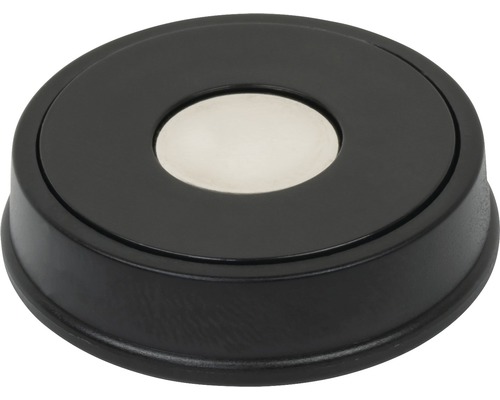 Runder Magnettopf mit mittigem Metalleinsatz