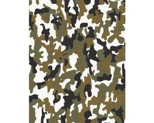 Wassertransferdruck Folie Tarn CA-NR-013-05 grünlich 100 x 50 cm Muster mit Tarnfarben