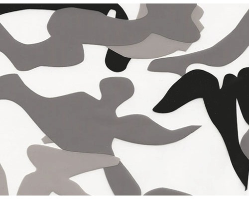 Wassertransferdruck Folie Tarn CA-NR-010-02 grau 100 x 50 cm Abstraktes Camouflage Muster