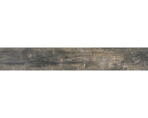 Feinsteinzeug Bodenfliese Wood 19,0x117,0 cm braun