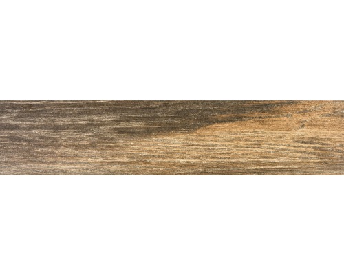 Feinsteinzeug Bodenfliese Wood 20,0x90,0 cm braun