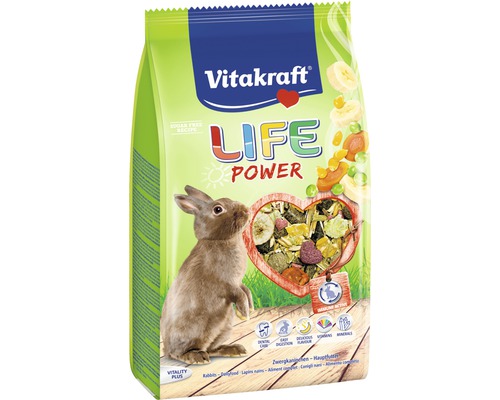 Vitakraft Life Power Zwergkaninchenfutter im Beutel