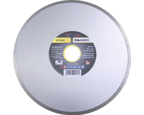 Diamanttrennscheibe mit 200 Millimeter Durchmesser