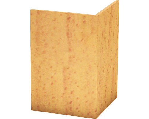 Prinz Eckschutzwinkel Hart-PVC Buche ungelocht 30x30x2500 mm Eckpaneel mit Holzoptik