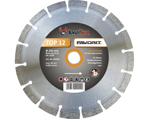 Toroflex Trennscheibe Durchmesser 230 Millimeter