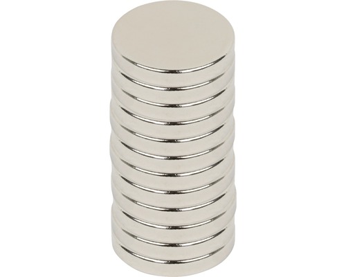Stapel runder Magnete