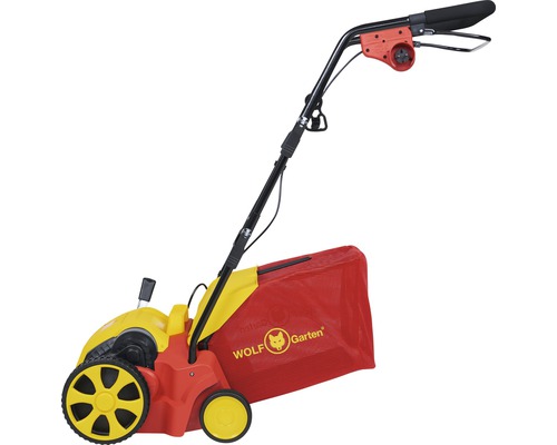 Wolf Garten Elektro-Vertikutierer mit Fangkorb