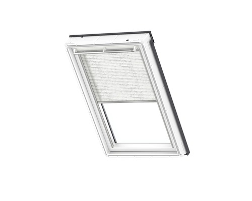 Dachfenster mit integriertem Plissee für Lichtregulierung