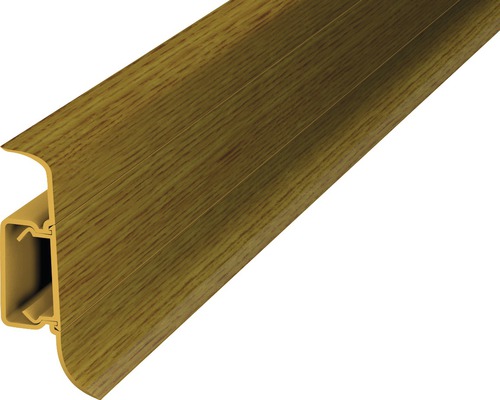 Klemmsockelleiste PVC eiche montana 50 x 2500 mm Klemmsockelleiste PVC eiche montana 50 x 2500 mm