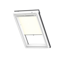 VELUX Sichtschutzrollo beige manuell mit Haltekrallen RHL 200 1086