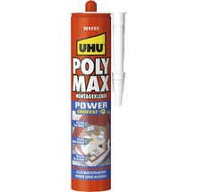 UHU POLY MAX Montagekleber Power weiß 425 g-thumb-0