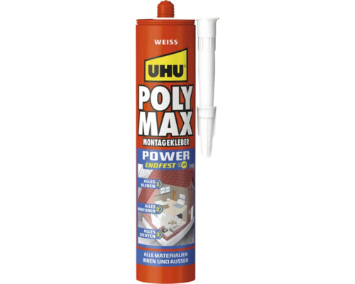 UHU POLY MAX Montagekleber Power weiß 425 g-0