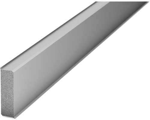 Prinz Sockelleiste Hartschaum grau 40x2500 mm Kunststoffleiste
