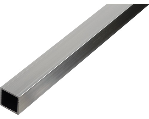 Vierkantrohr Aluminium 15 x 15 x 1 mm 1,0 mm , 2,6 m Quadratisches Aluminiumprofil