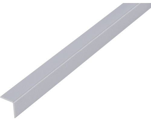 Winkelprofil PVC grau 15 x 15 x 1 mm 1,0 mm , 1 m