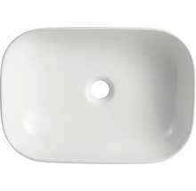 Aufsatzwaschbecken Form&Style Lamia eckig 46,5 x 32,0 cm weiß glänzend ohne Beschichtung-thumb-2