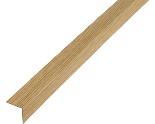 Winkelprofil PVC holz eiche 20 x 20 x 1,5 mm 1,5 mm , 2 m Eckprofil aus Holz