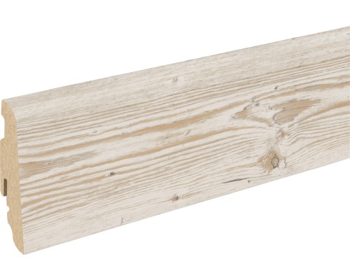 SKANDOR Sockelleiste Malmoe Pine FOKI149 FU60L 19 x 58 x 2400 mm Sockelleiste aus Holz