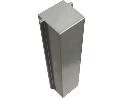 Abstandshalter 2,8x2,3x30 cm silber Aluminium Eckverbinder