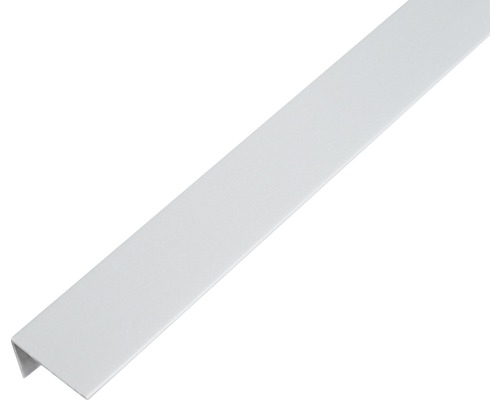 Winkelprofil PVC grau 25 x 15 x 1 mm 1,0 mm , 1 m
