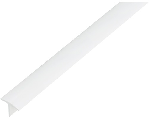 T-Profil PVC weiß 25 x 18 x 2 mm 2,0 mm , 1 m