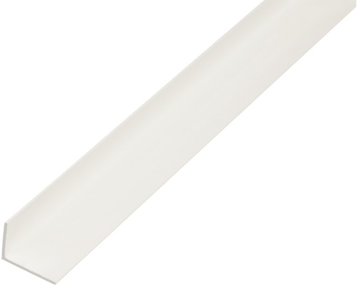 Winkelprofil PVC weiß 25 x 15 x 1 mm 1,0 mm , 1 m