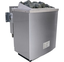Elementsauna Karibu Petalit inkl. 9 kW Bio Ofen u.ext.Steuerung mit Dachkranz und und bronzierter Ganzglastüre-thumb-7 Elementsauna Karibu Petalit inkl. 9 kW Bio Ofen u.ext.Steuerung mit Dachkranz und und bronzierter Ganzglastüre-thumb-7