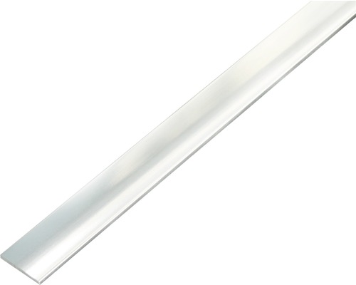 Flachstange Alu chromdesign selbstklebend 30x2 mm, 1 m Aluminium-Profilleiste