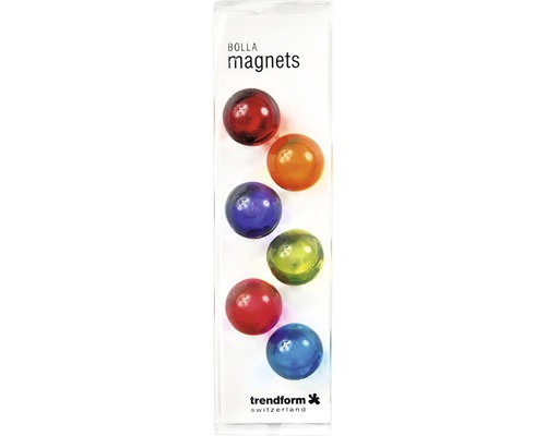 Bunte Bolla Magnete im Set