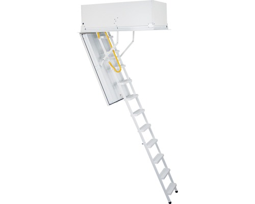 Pertura Dachbodentreppe Hero 120 x 70 cm Stahl Brandhemmend Isolierend Pertura Dachbodentreppe Hero 120 x 70 cm Stahl Brandhemmend Isolierend