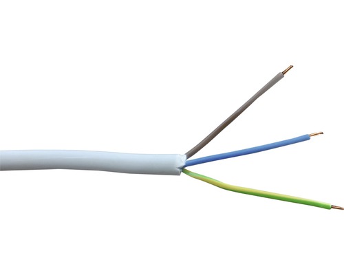 Mantelleitung NYM-J 3x1,5 mm², 50 m grau