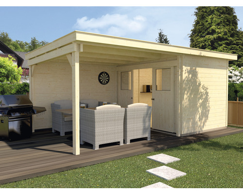 Gartenhaus weka Play & Relax inkl. Fußboden Unterkonstruktion Schleppdach 590 x 299 cm Gartenhaus weka Play & Relax inkl. Fußboden Unterkonstruktion Schleppdach 590 x 299 cm