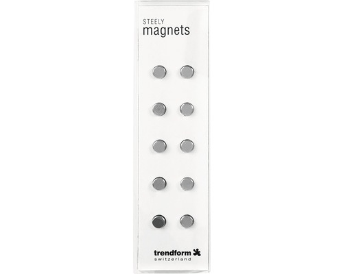 Steely Magnete, 10er Packung