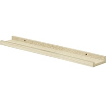 Holz Bilderleiste mit zwei Bohrlöchern