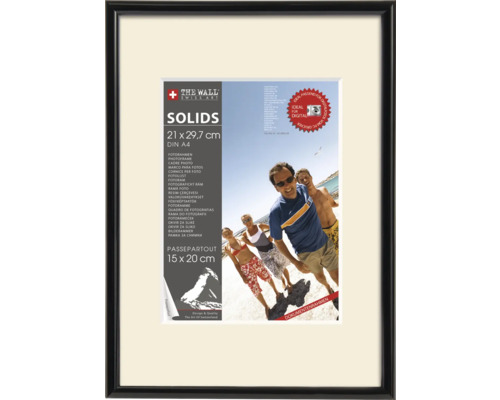 Bilderrahmen Kunststoff schwarz 10x15 cm Bilderrahmen Kunststoff schwarz 10x15 cm