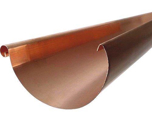 Zambelli Dachrinne Kupfer halbrund NW 153 3000 mm