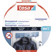 Tesa Montageband doppelseitig klebend 5m x 19mm